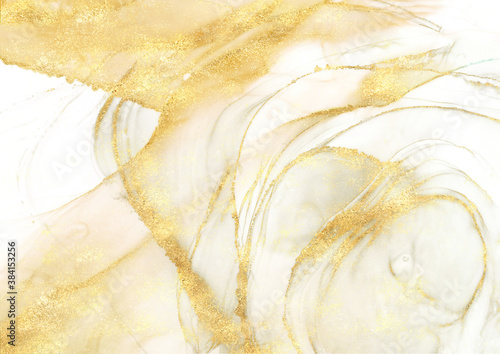高級感 金色 白色 グリッター 大理石 背景 テクスチャ クリスマス ホリデー エレガント