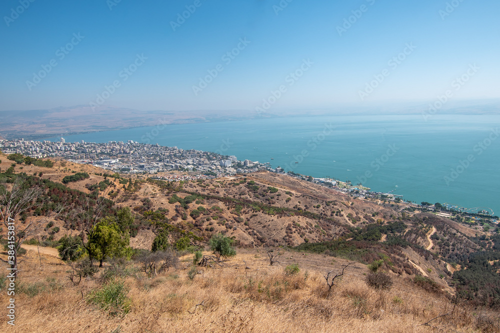 Overview of Tiberias and the Sea of Galilee
