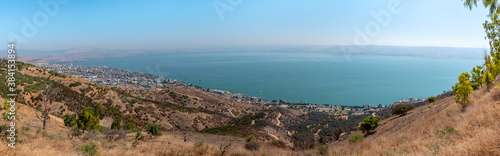 Tiberias and the Sea of Galilee in Israel