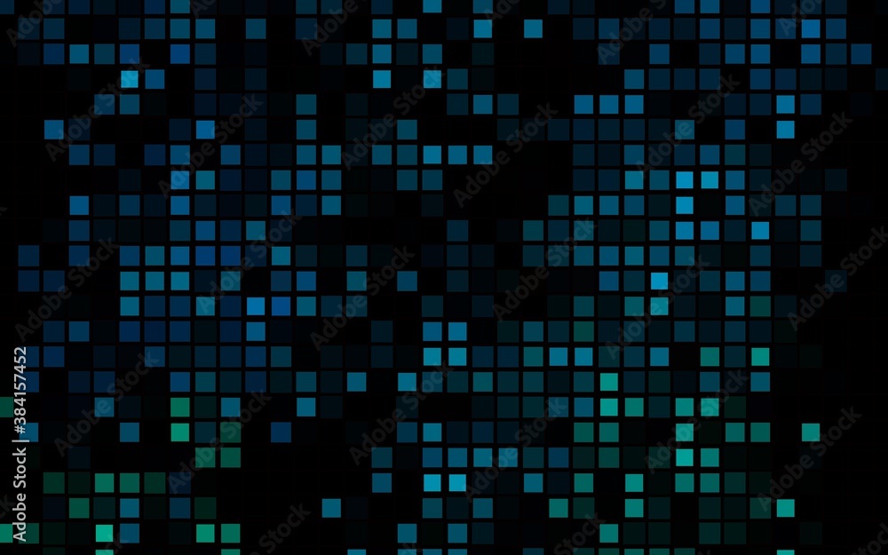 Dark BLUE vector cover in polygonal style. Dark BLUE vector cover in polygonal style.