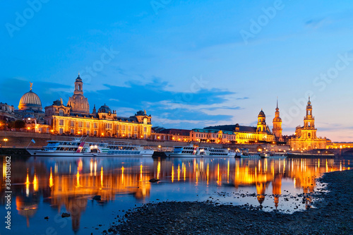 Dresden am Abend, Deutschland
