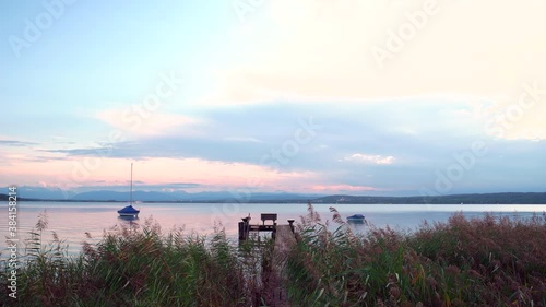 Ammersee im Abendrot