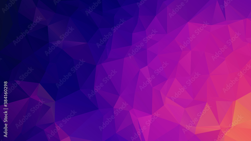 Obraz premium Abstract Color Polygon Background Design, Abstract Geometric Origami Style With Gradient. Presentation,Website, Backdrop, Cover,Banner,Pattern Template