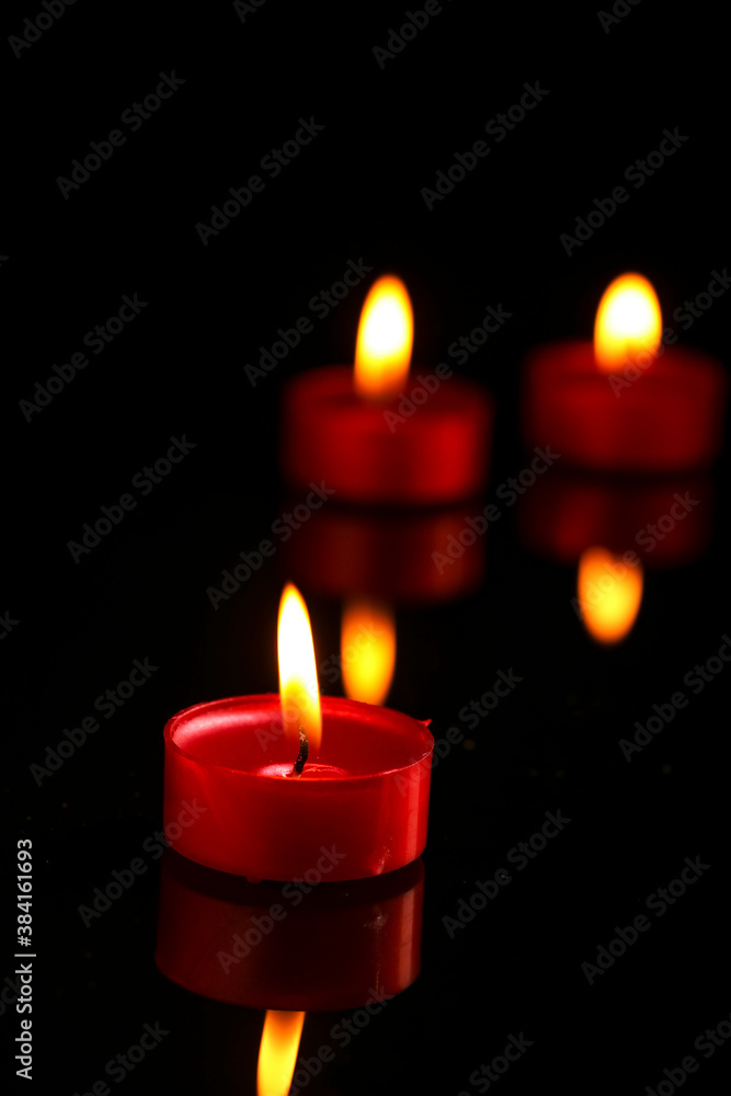 Indian festival diwali , candle on dark background Indian festival diwali , candle on dark background