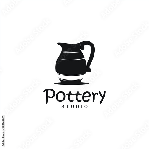 Best pottery studio logo design image