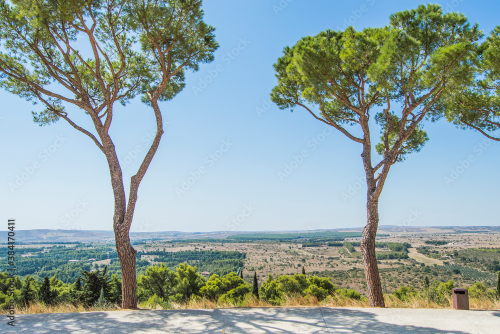 veduta da Castel del Monte - Italy veduta da Castel del Monte - Italy