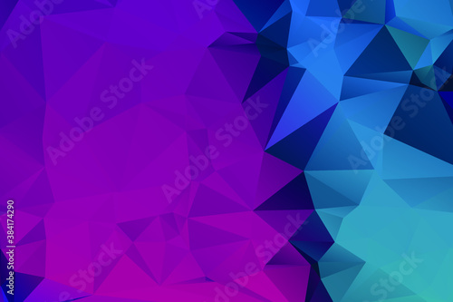 Abstract Color Polygon Background Design, Abstract Geometric Origami Style With Gradient. Presentation,Website, Backdrop, Cover,Banner,Pattern Template