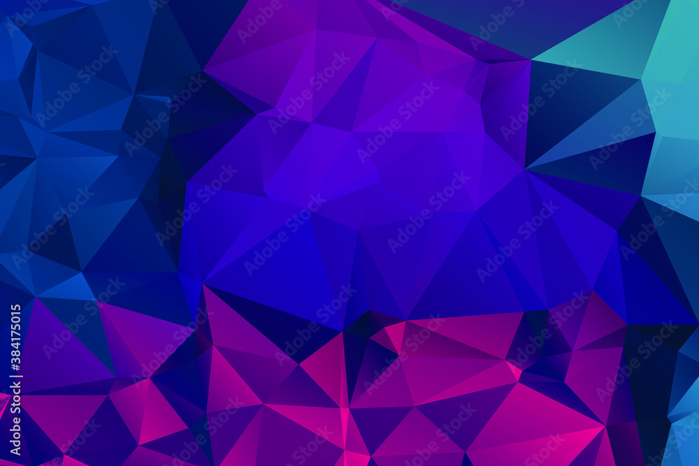 Obraz premium Abstract Color Polygon Background Design, Abstract Geometric Origami Style With Gradient. Presentation,Website, Backdrop, Cover,Banner,Pattern Template