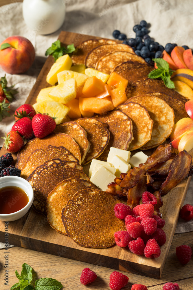 Homemade Pancake Charcuterie Board Homemade Pancake Charcuterie Board