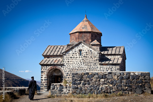 Sevanavank. Armenia. Lake Sevan photo