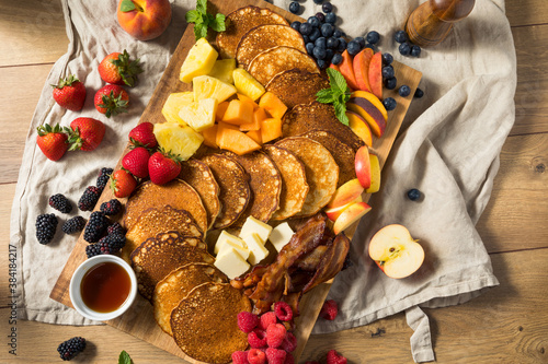 Homemade Pancake Charcuterie Board