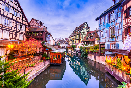 Petite Venise in Colmar - Alsace, France