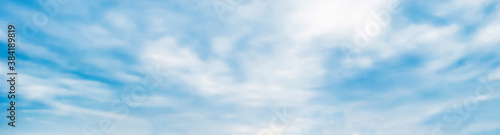 Blue sky and white clouds, cloudy sky background