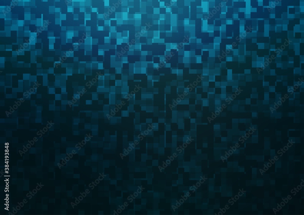 Light BLUE vector texture in rectangular style. Light BLUE vector texture in rectangular style.