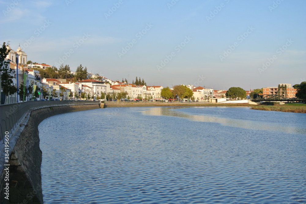 Fototapeta premium Alcacer do Sal Fluss