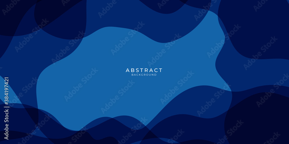 Blue wave concept abstract vector background Blue wave concept abstract vector background