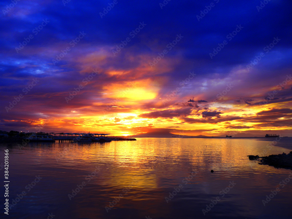 manila bay sunset