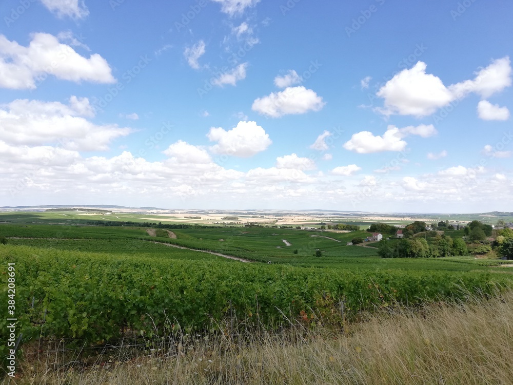Obraz premium landscape with sky and clouds