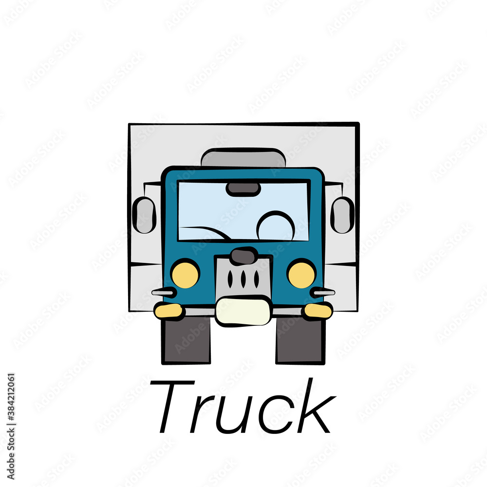 truck hand draw icon. Element of farming illustration icons. Signs and symbols can be used for web, logo, mobile app, UI, UX truck hand draw icon. Element of farming illustration icons. Signs and symbols can be used for web, logo, mobile app, UI, UX