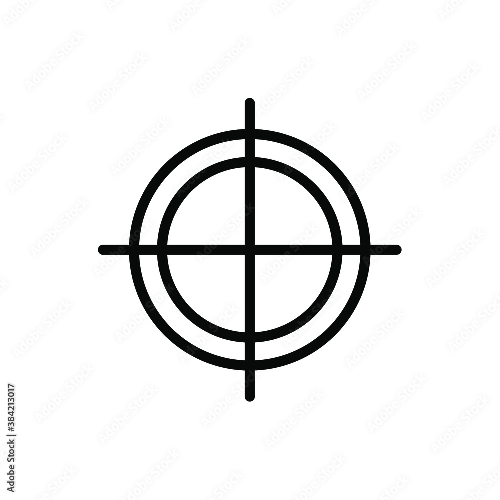 target icon with a white background. eps 10 target icon with a white background. eps 10