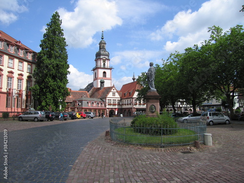 Marktplatz Erbach Graf-Franz-Denkmal Städtel photo