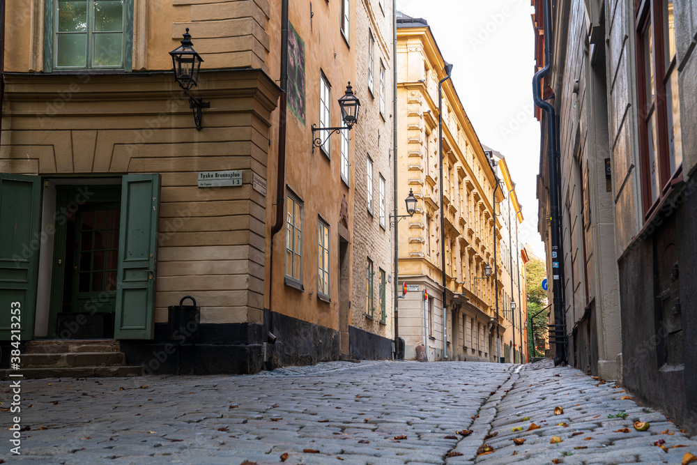 Obraz premium Old Town in Stockholm (Gamla Stan)
