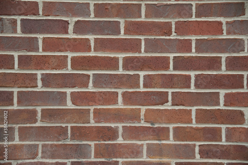 Red Brick Wall with grey