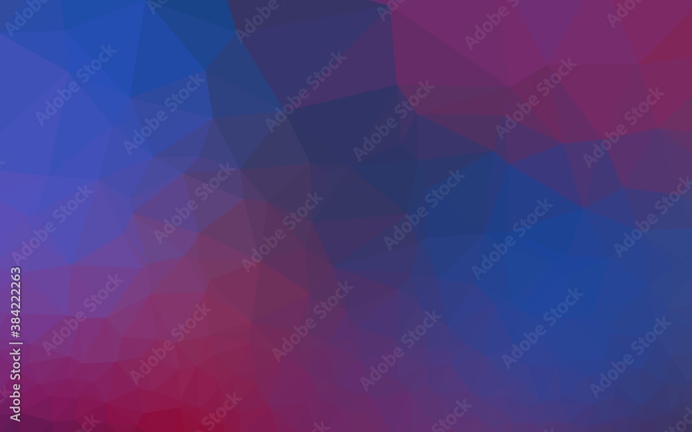 Dark Blue, Red vector blurry hexagon pattern. Dark Blue, Red vector blurry hexagon pattern.