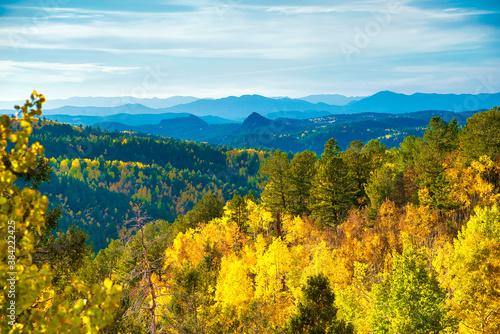 Slika na platnu On the way to Cripple Creek, Colorado