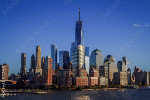 View of Lower Manhattan from the Hudson River