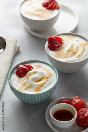 yogurt with fruits