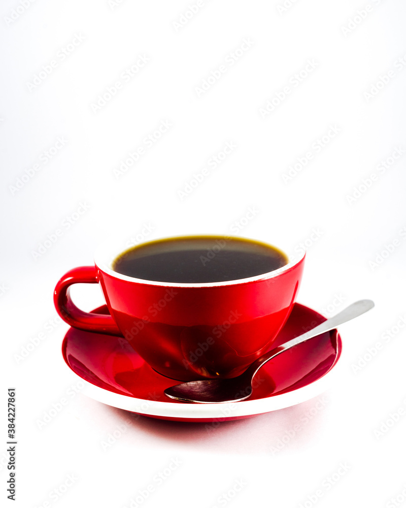 Coffee in a white background Coffee in a white background