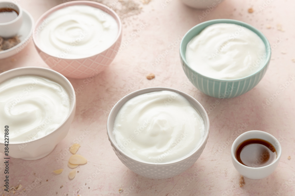 yogurt and cream yogurt and cream