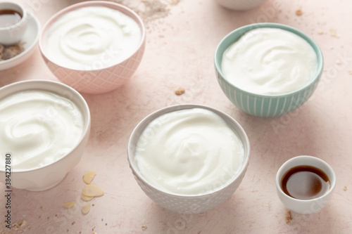yogurt and cream