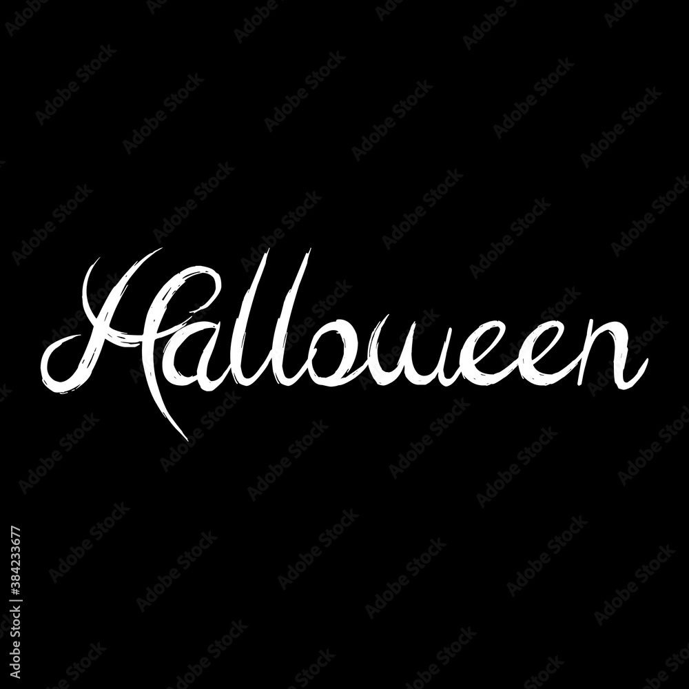 Halloween typography editable vector design Halloween typography editable vector design