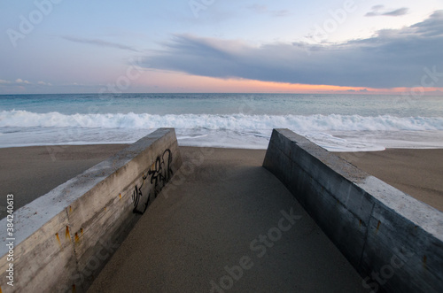 Sonnenuntergang am Meer