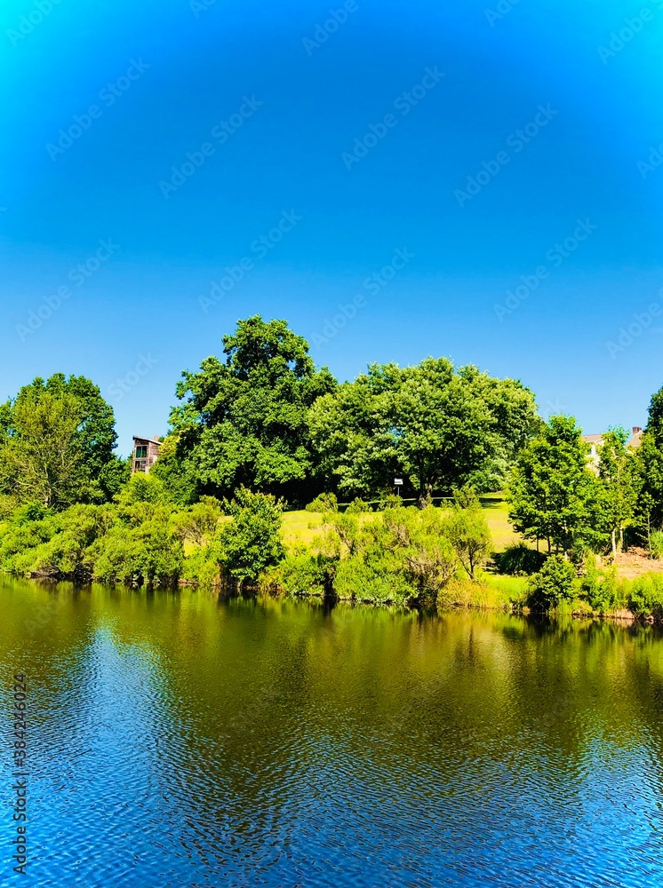 landscape with lake landscape with lake