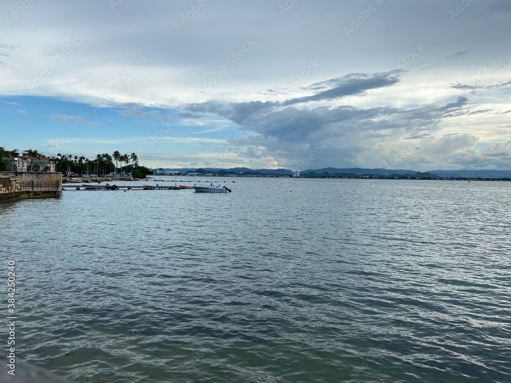 lake and sky lake and sky
