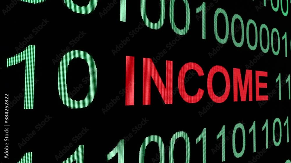 Web income concept dolly shot Web income concept dolly shot