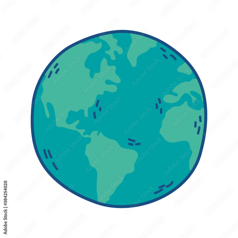 world planet earth isolated icon world planet earth isolated icon