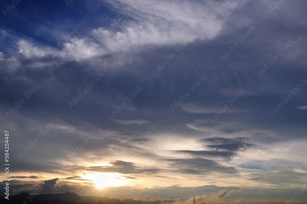 夕焼け雲 夕焼け雲