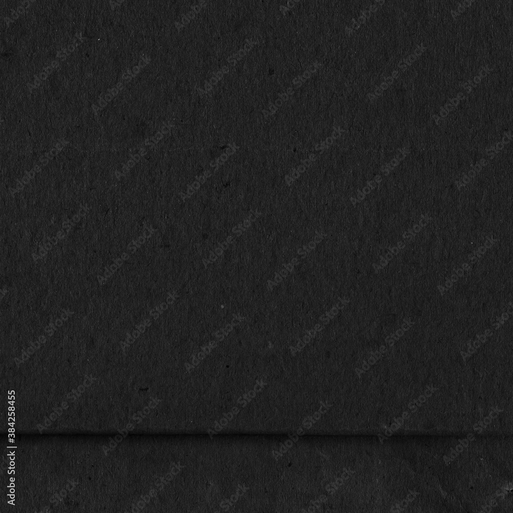 Black vintage rough sheet of carton. Recycled environmentally friendly ...