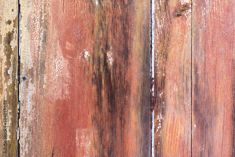 Old orange wall
