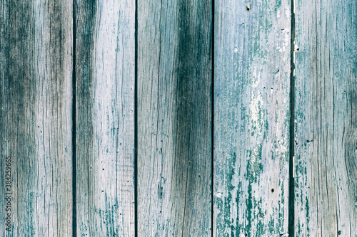 Obraz na płótnie Old blue wood patterns w salonie