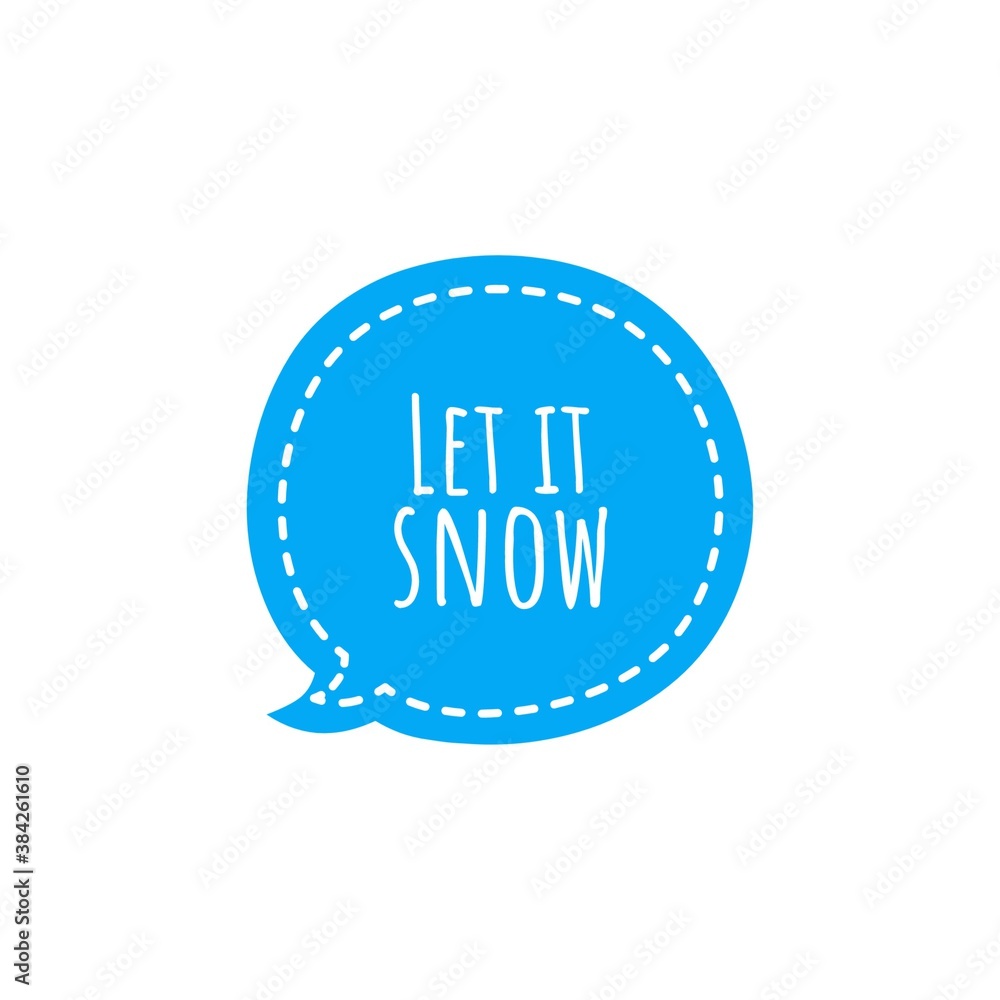 Winter word quote illustration Winter word quote illustration