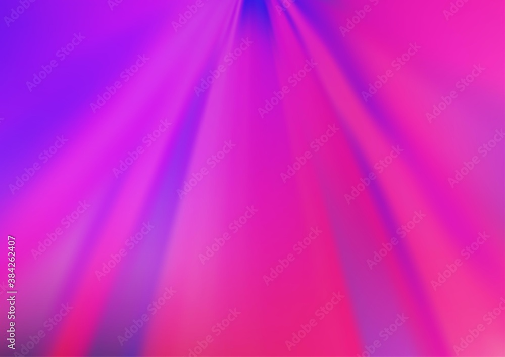 Light Pink, Blue vector blurred shine abstract pattern. Light Pink, Blue vector blurred shine abstract pattern.