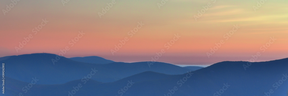 Blue Ridge Fall Sunrise
