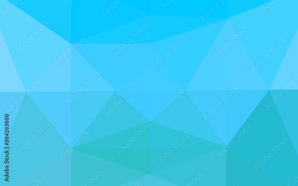 Light BLUE vector polygon abstract background. Light BLUE vector polygon abstract background.