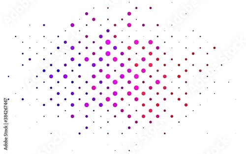 Light Multicolor, Rainbow vector texture with disks.
