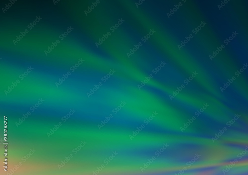 Light Green vector blurred shine abstract pattern. Light Green vector blurred shine abstract pattern.